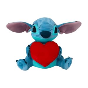 Pelúcia Stitch Coração com Luz e Som 30cm Multikids