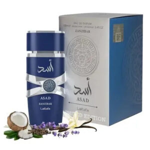 Perfume Árabe Lattafa Asad Zanzibar Limited Edition 100ml Edp
