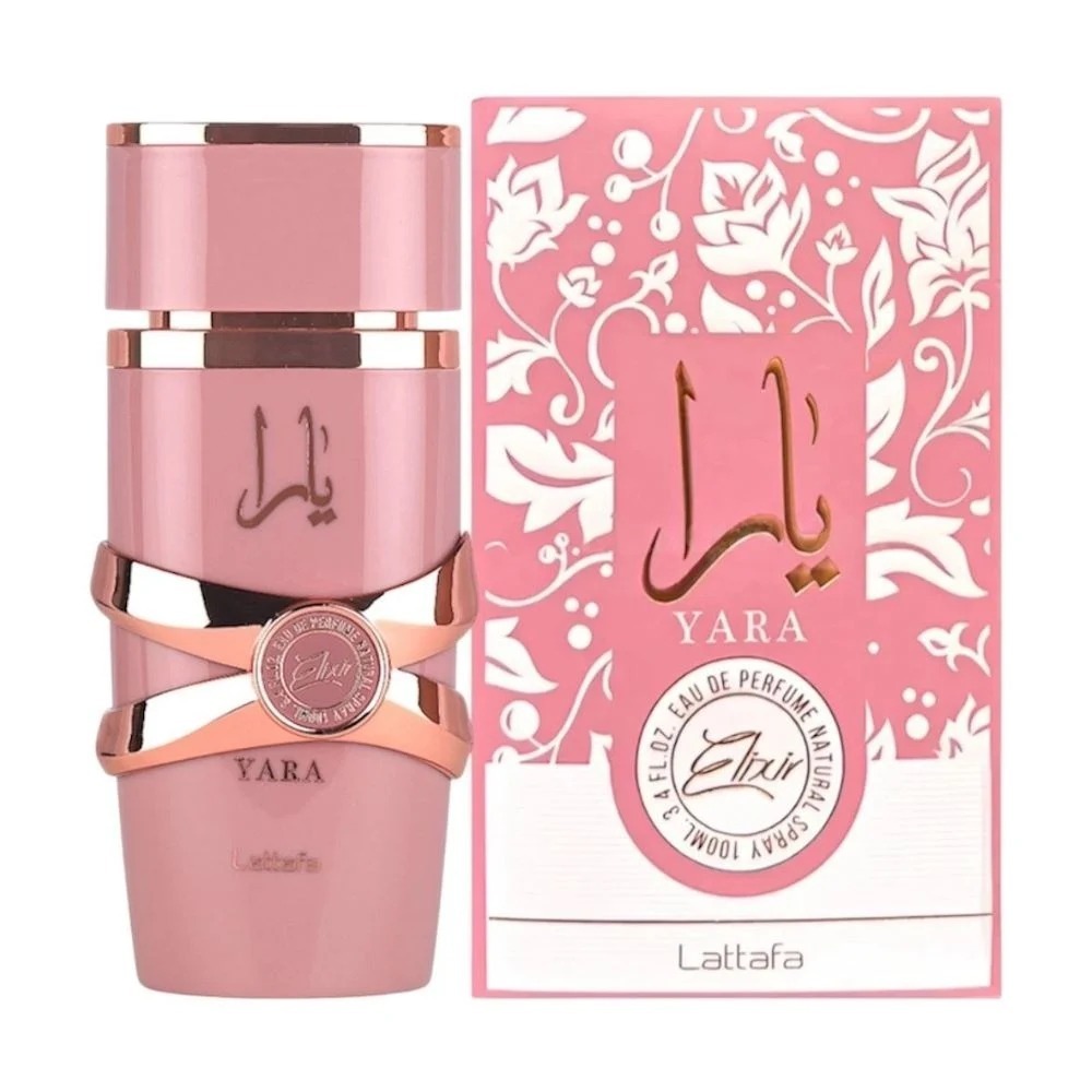Perfume Árabe Lattafa Yara Elixir 100ml Feminino Doçura Oriental e