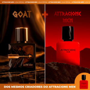 Perfume Attracione Men Kit Adonis Goat e Attracione Men Lançamento