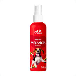 Perfume Colônia Para Cães e Gatos Melancia 60mL Pet Clean