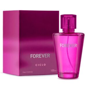 Perfume Deo Colônia Forever Feminino 100ml Com Caixa Ciclo Cosméticos