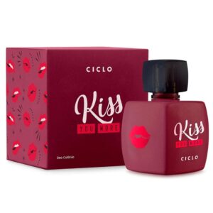 Perfume Deo Colônia Kiss You More Caixa Feminino 100ml Ciclo