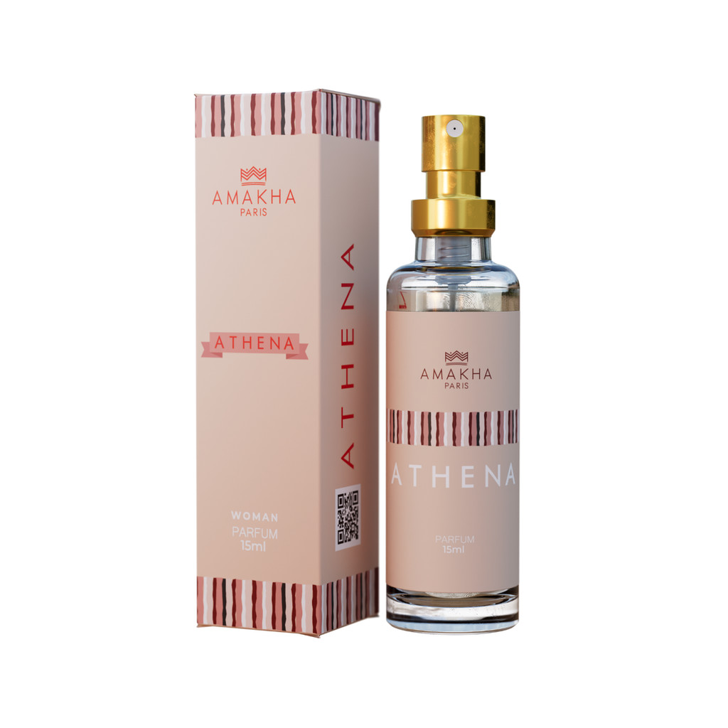 Perfume Feminino Floral para Noite Amakha Paris Athena 15ml Marcante
