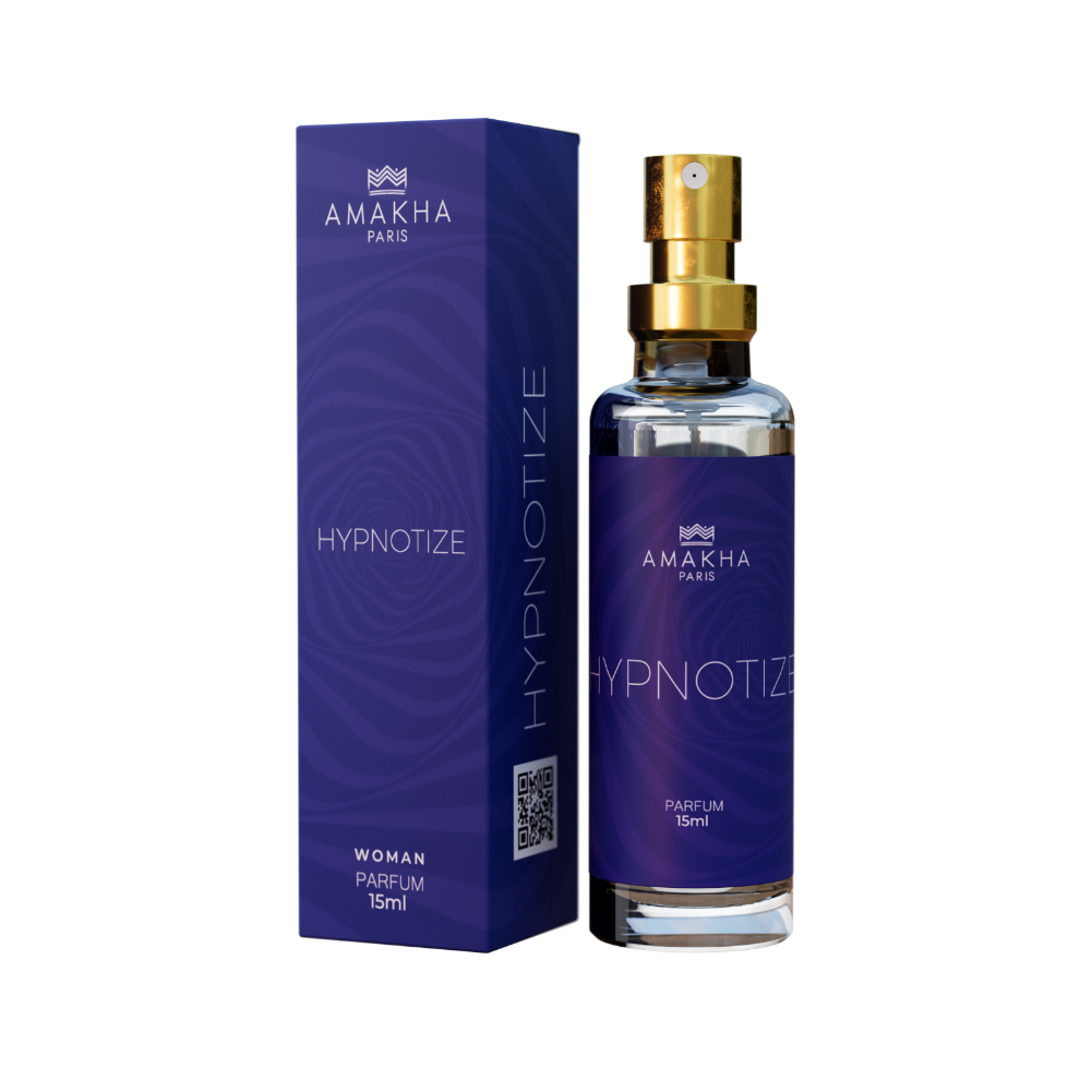 Perfume Feminino Hypnotize 15ml Amakha Paris Ambarado Romântico
