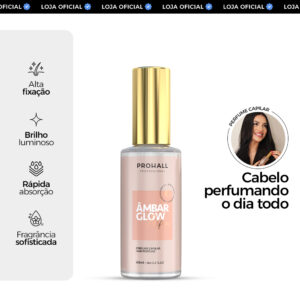 Perfume Intenso sofisticado para o dia a dia Ambar Glow 60ml