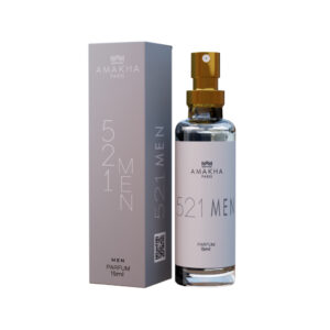 Perfume Masculino 521 Men 15ml Amakha Paris Amadeirado Floral Nova