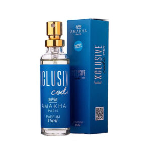 Perfume Masculino Exclusive Code 15ml Amakha Paris Fougere Ambarado