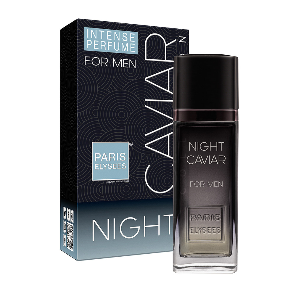 Perfume Paris Elysees Night Caviar Masculino Edt 100ml — Perfumes