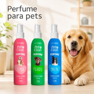 Perfume Pra Cachorro Macho Fêmea Filhotes 120ml Colônia Cheirosa Para