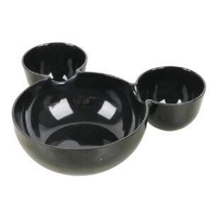 Petisqueira Preto Mickey Minnie Mouse 19cm 1 Un Rizzo — Informática