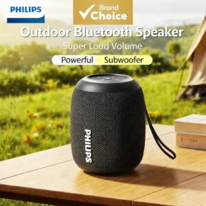 Philips TAS3109 Caixa de Som Bluetooth Portátil Original com Graves
