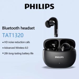 Philips TAT1320 Fone De Ouvido Bluetooth Hifi Som Estéreo Até 28