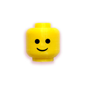 Pin 3D Cabeça Lego Amarela