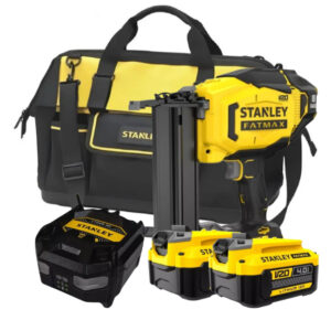 Pinador 2 Bateria 20v 4ah Scn618 Stanley Carregador com Bolsa