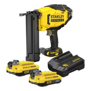 Pinador 20V Stanley 18GA Com 2 Baterias Carregador Bivolt Original