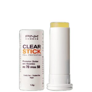 Pink Cheeks Clear Stick FPUVA50 Protetor Solar em Bastão 12g