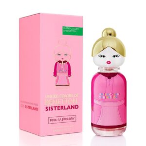 Pink Raspberry Sisterland United Colors of Benetton Perfume Feminino — Perfumes