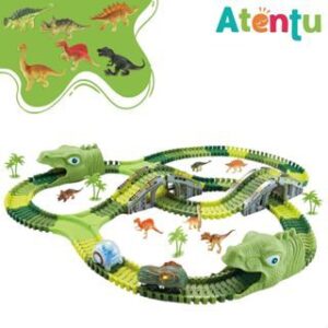 Pista de Carrinhos Dinossauro Looping Radical Luz e Acessórios 217