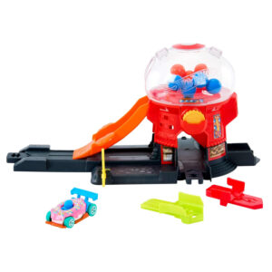 Pista Hot Wheels City de Brinquedo Loja de Doces Mattel