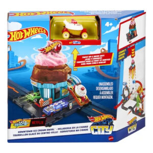 Pista Hot Wheels City Sorveteria Na Cidade Mattel Htn77