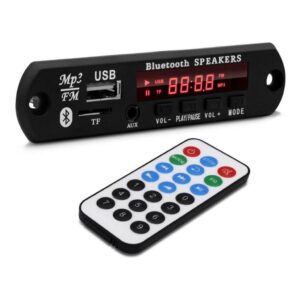 Placa Amplificador Modulo Radio Usb Mp3 Aux Sd Bluetooth Fm Módulo