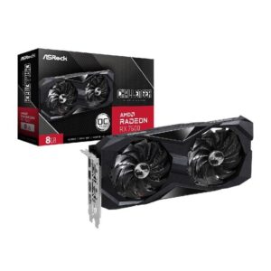 Placa de Vídeo ASRock Amd Radeon RX 7600 Challenger OC 8GB GDDR6 128