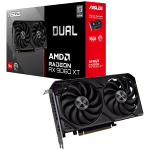 Placa de Vídeo Asus Dual RX 9060 XT, 16GB, GDDR6, 128-bit