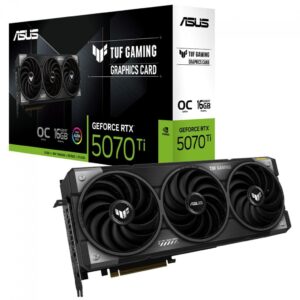Placa de Vídeo Asus Tuf Gaming Nvidia GeForce Rtx 5070 Ti OC Edition