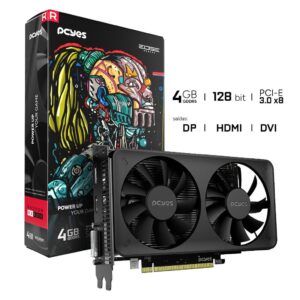 Placa de Vídeo Gpu Rx 550 4gb Gddr5 128 Bits Dual-Fan Projeto Edge