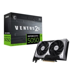 Placa de Vídeo Nvidia GeForce Msi 8GB Ventus 2x OC GDRR6 128 Bits