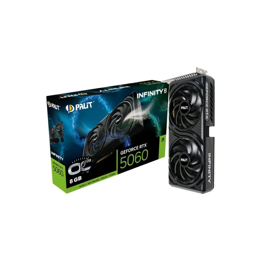 Placa de Vídeo Nvidia GeForce Palit 8GB Infinity 2 OC GDDR7
