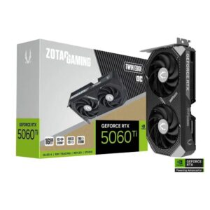 Placa de Vídeo Nvidia GeForce Zotac Gaming RTX5060Ti 16GB Twin Edge Oc