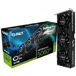 Placa de Vídeo Palit Nvidia GeForce Rtx 5060 Ti Infinity 3 OC, 16GB