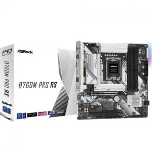 Placa Mãe ASRock B760M Pro RS, Chipset B760, Intel Lga 1700, Matx