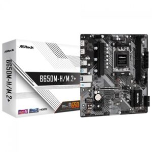 Placa Mãe ASRock M.2+, Chipset B650, Amd AM5, mATX, DDR5