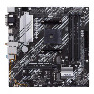 Placa Mãe Asus Prime AC, Chipset B550, Amd AM4, mATX, DDR4