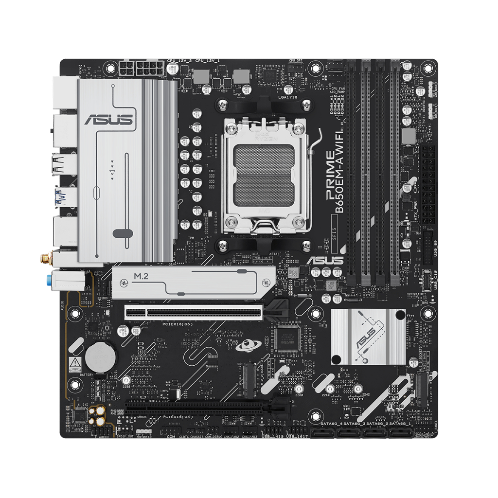 Placa Mãe Asus Prime Wifi, Chipset B650, Amd AM5, m — Informática