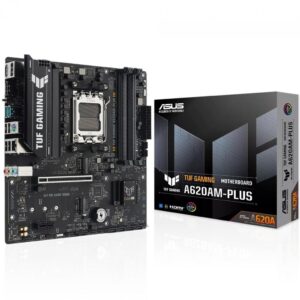 Placa Mãe Asus Tuf Gaming A620AM-PLUS, Chipset A620, Amd AM5, mATX