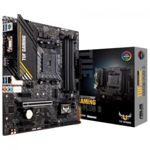 Placa Mãe Asus Tuf Gaming II, Chipset A520, Amd AM4, mATX, DDR4