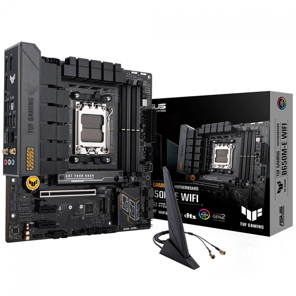 Placa Mãe Asus Tuf Gaming Wifi, Chipset B650, Amd AM5, mATX, DDR5 — Informática