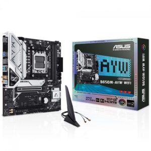 Placa Mãe Asus Wifi, Chipset B650, Amd AM5, mATX, DDR5
