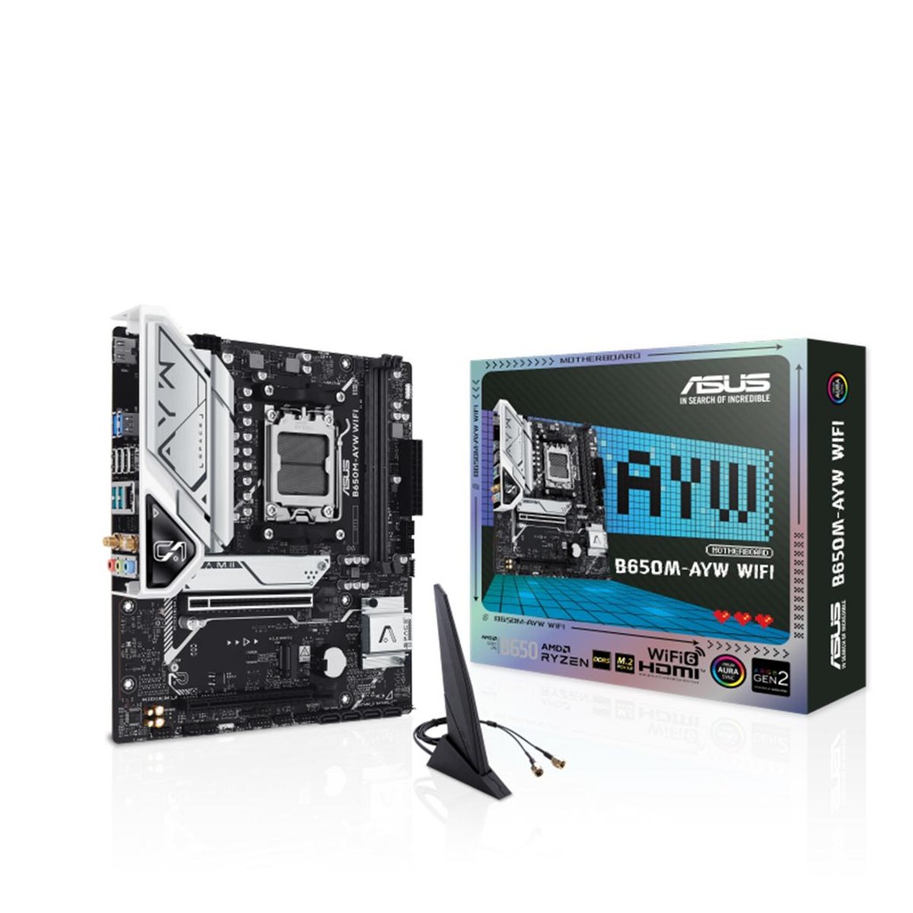 Placa Mãe Asus Wifi, Chipset B650, Amd AM5, mATX