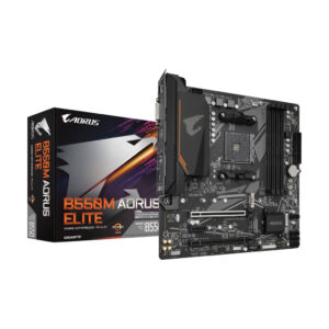 Placa Mãe Gigabyte B550M Aorus Elite, DDR4, Amd AM4, mATX, Chipset