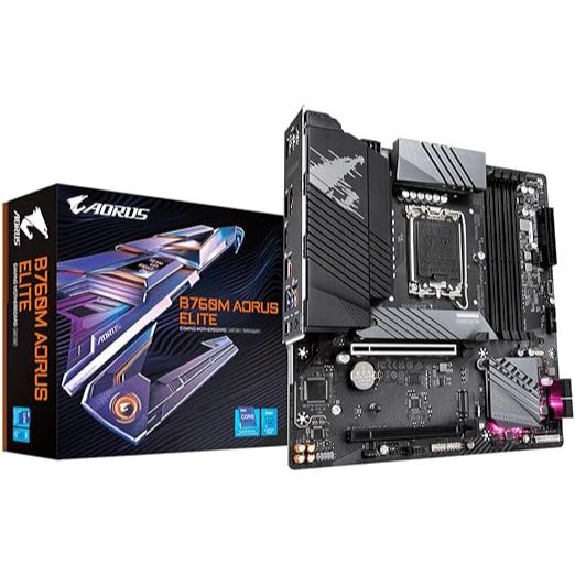 Placa mãe Gigabyte B760M Aorus Elite — Informática