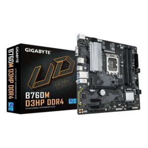 Placa Mãe Gigabyte B760M D3HP DDR4 Lga 1700 4x DDR4 Chipset mATX