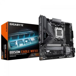 Placa Mãe Gigabyte B850M Eagle WIFI6E, Chipset B850, Amd AM5, M-Atx