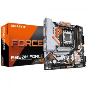 Placa Mãe Gigabyte B850M Force, Chipset B850, Amd AM5, mATX, DDR5