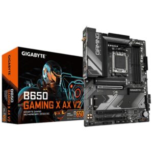 Placa Mãe Gigabyte Gaming X AX V2, Chipset B650, Wifi, Amd AM5, Atx