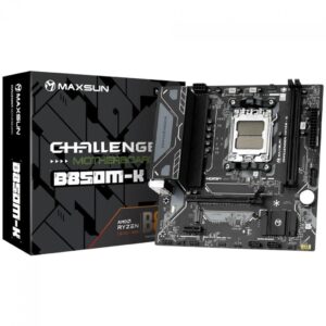 Placa Mãe Maxsun Challenger B850M-K, Chipset B850, Amd AM5, mATX, DDR5